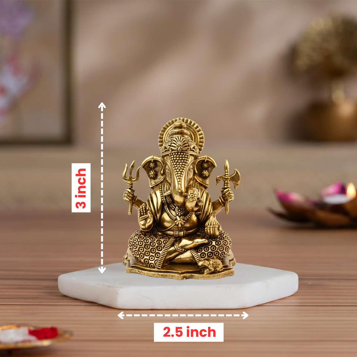 The Majestic Ganesha – Dagdusheth Form