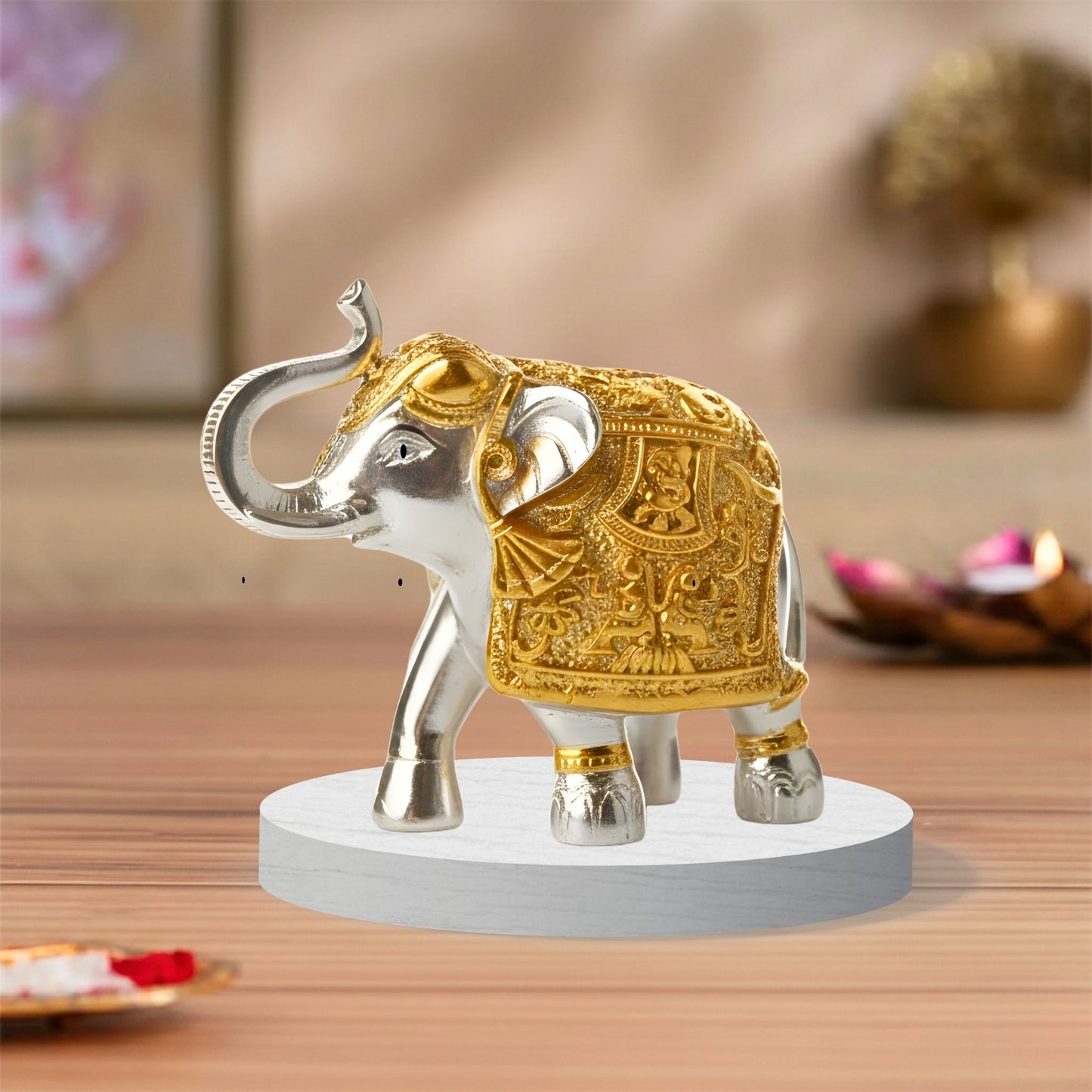 The Royal Elephant Pair – Auspicious Prosperity Set