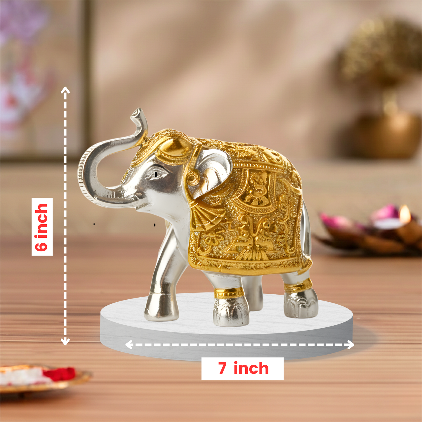 The Royal Elephant Pair – Auspicious Prosperity Set