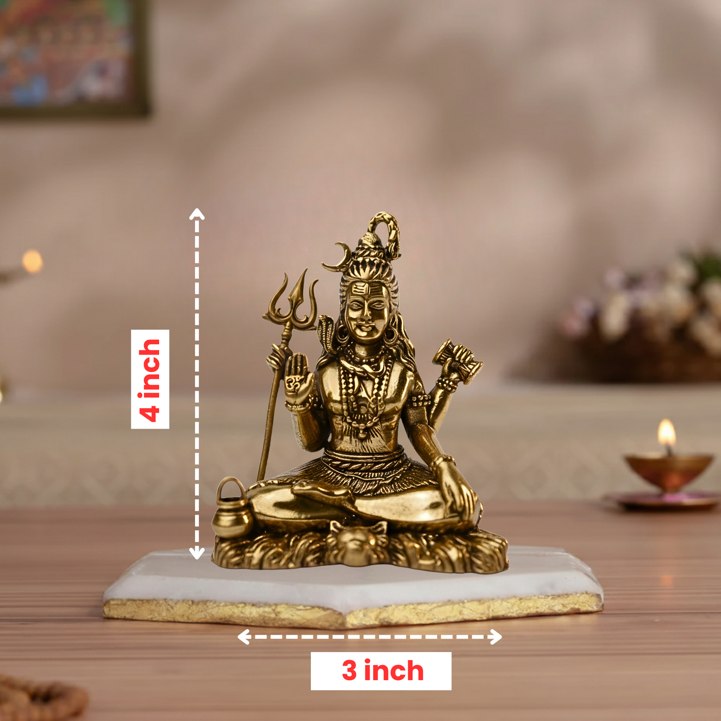 The Tranquil Shiva – Meditative Form