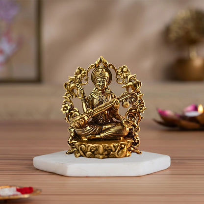 The Graceful Saraswati – Veena