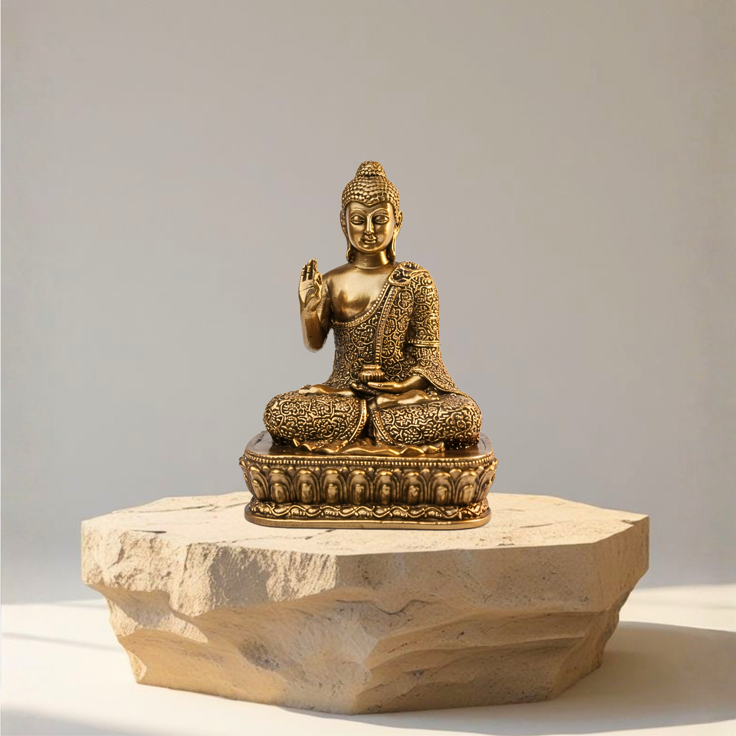 The Serene Buddha – Blessing Mudra